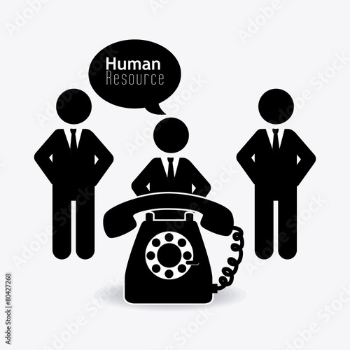 Human resources design.