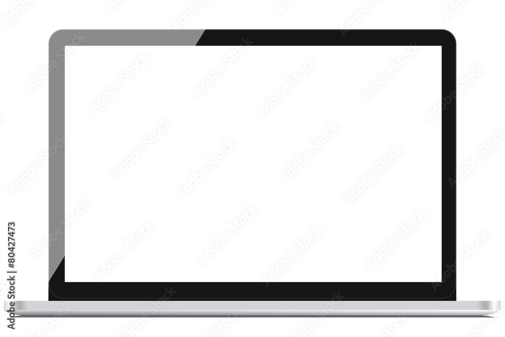 Silver Laptop