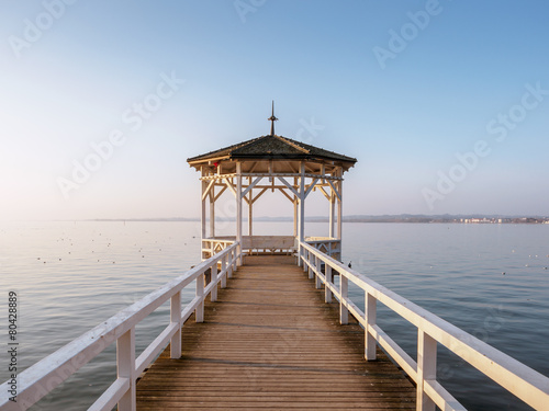 Vászonkép Bregenz (Fischersteg)