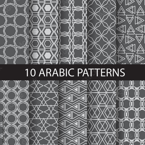 10 arabic pattern