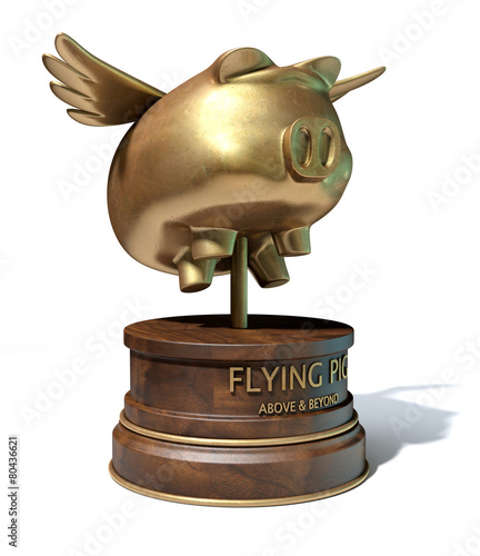 Flying Pig Trophy Award photo