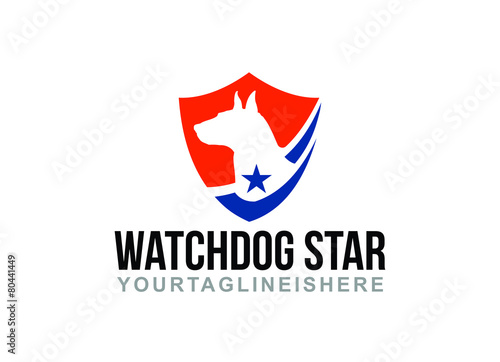 Watchdog Star - Logo Template