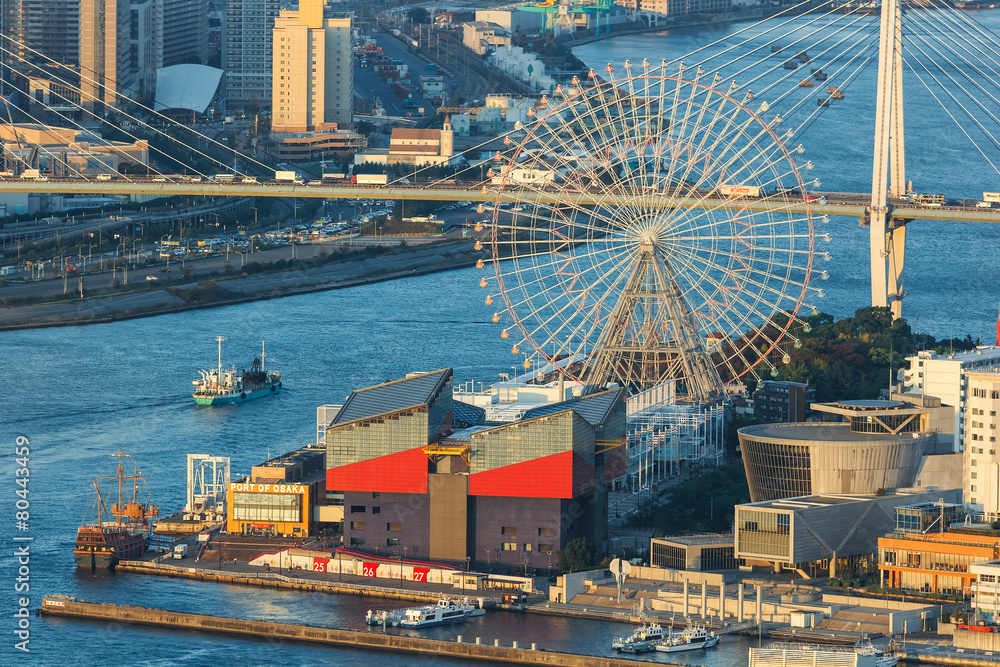 Fototapeta premium Zatoka Osaka