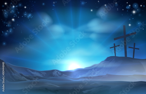 Christian Easter Illustration