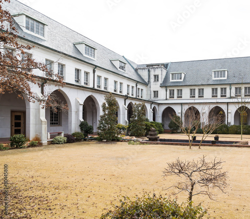 Courtyard at Church