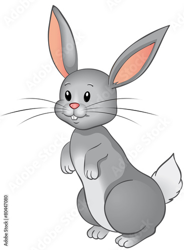 hoppelndes Häschen