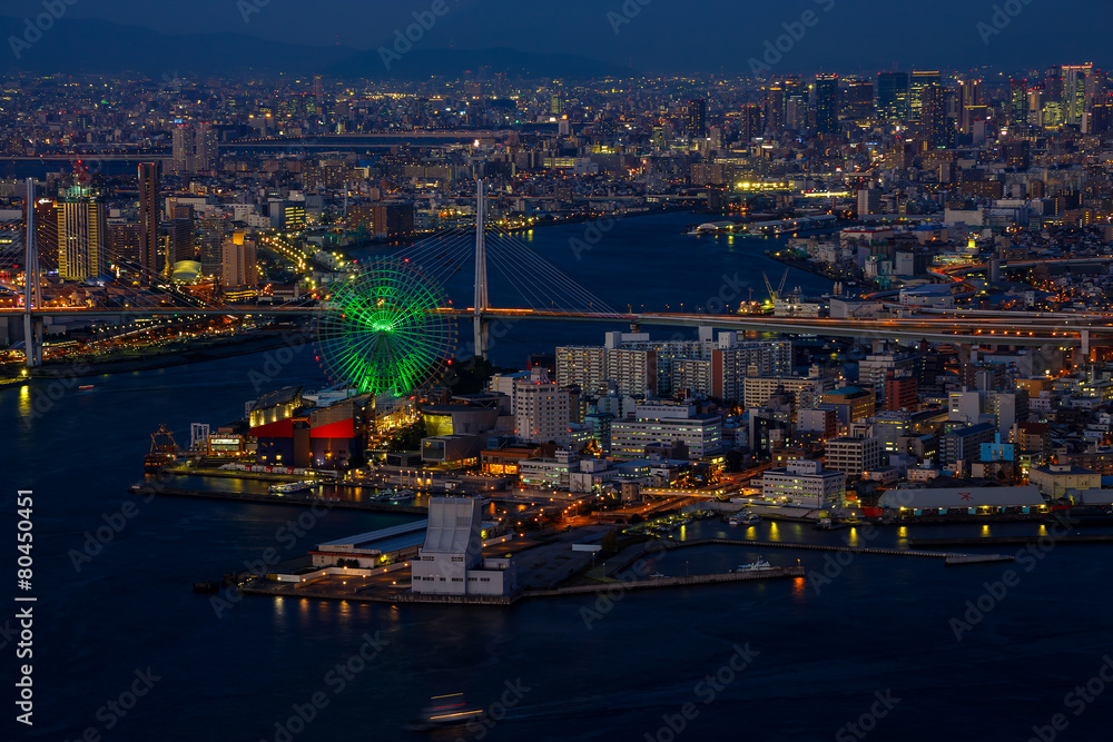 Fototapeta premium Osaka Bay