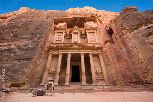 Petra in Jordan photo