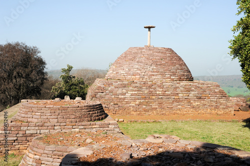 Sanchi Stupa is located at Sanchi Town in India photo