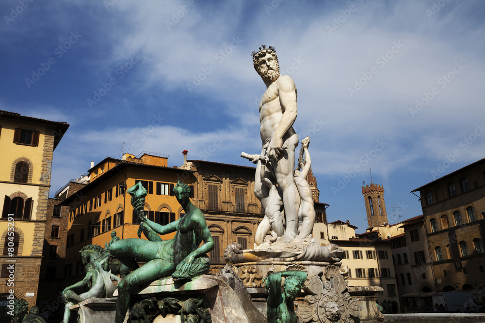 Neptunbrunnen in Florenz