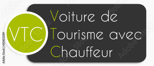 Etiquette VTC