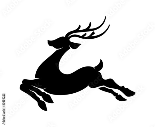 Running Reindeer Shape