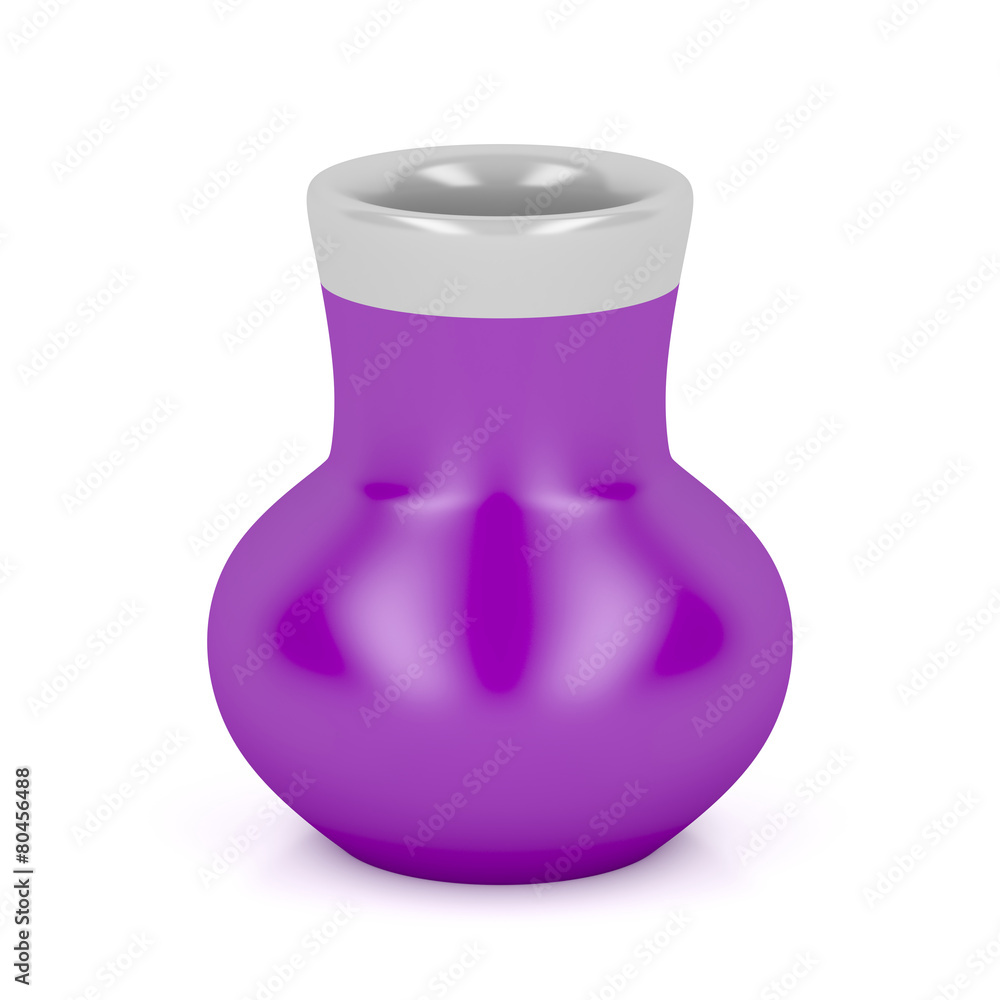 Purple vase