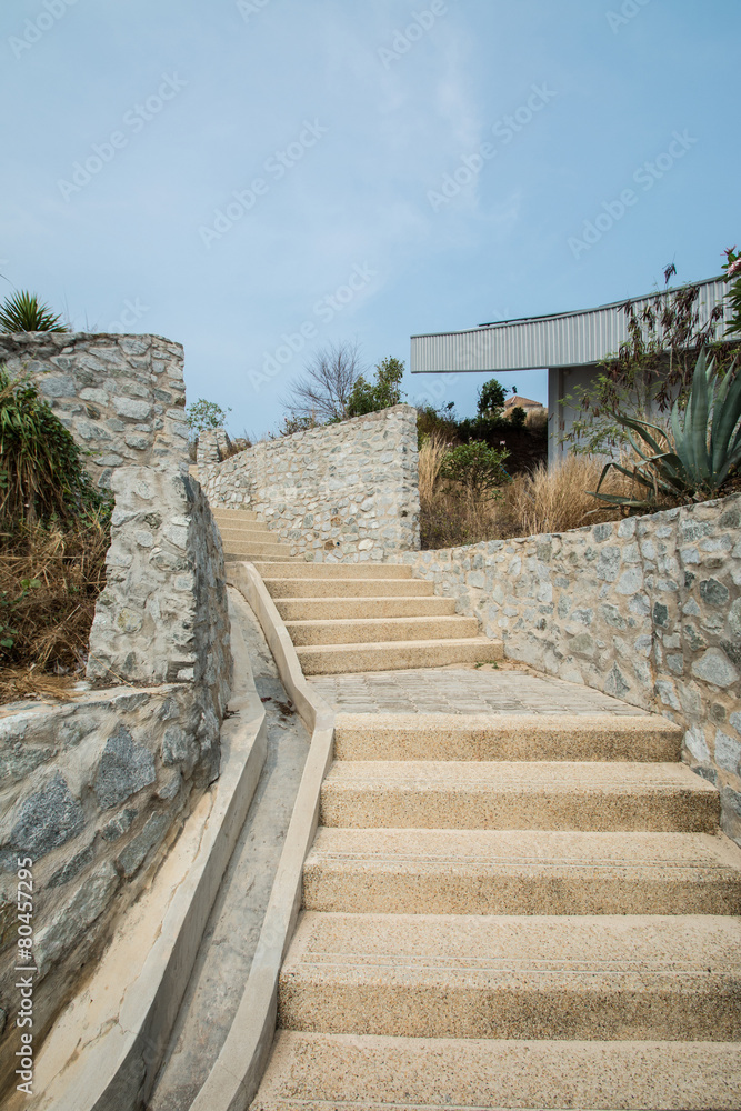 Stair concrete