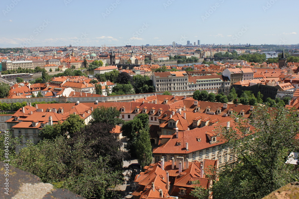 Prague roof tops 6957