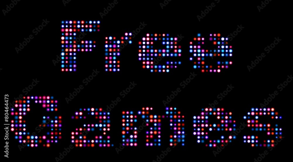 Free games led sign Free games led sign