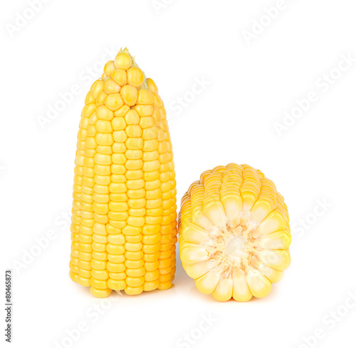 corn isolated on white background