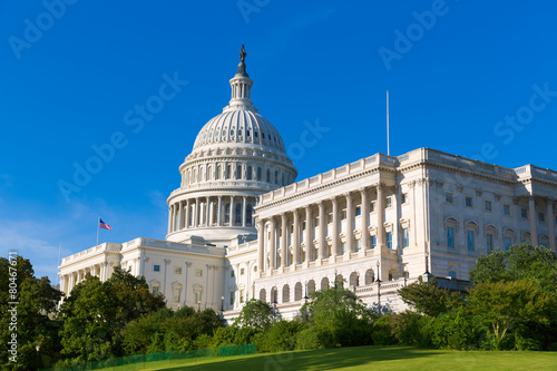 Capitol building Washington DC sunlight day US