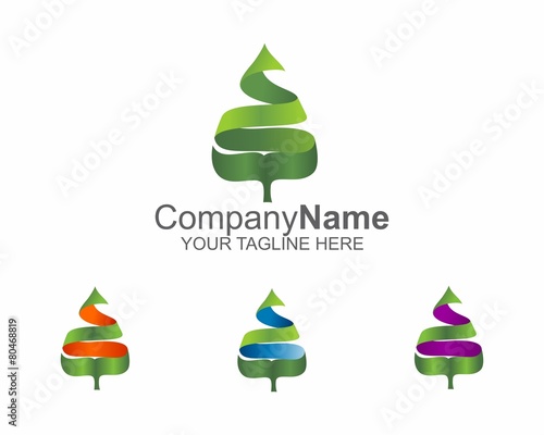 Tree leaf Logo