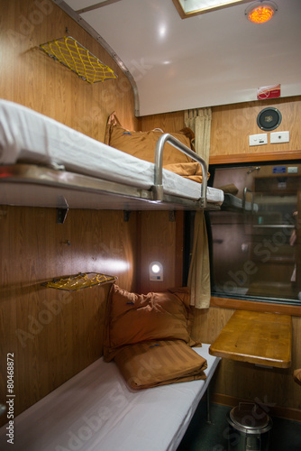 Cuadro en lienzo 4-bed sleeper train