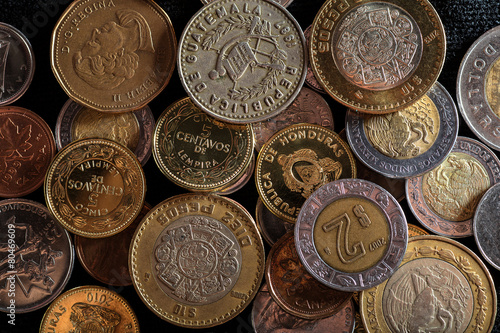 various metal coins