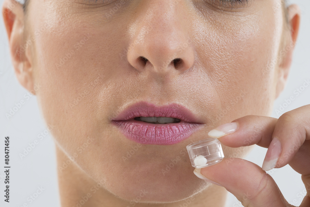 Naklejka premium HOMEOPATHIE FEMME