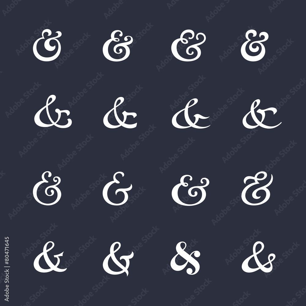 Ampersand collection Ampersand collection
