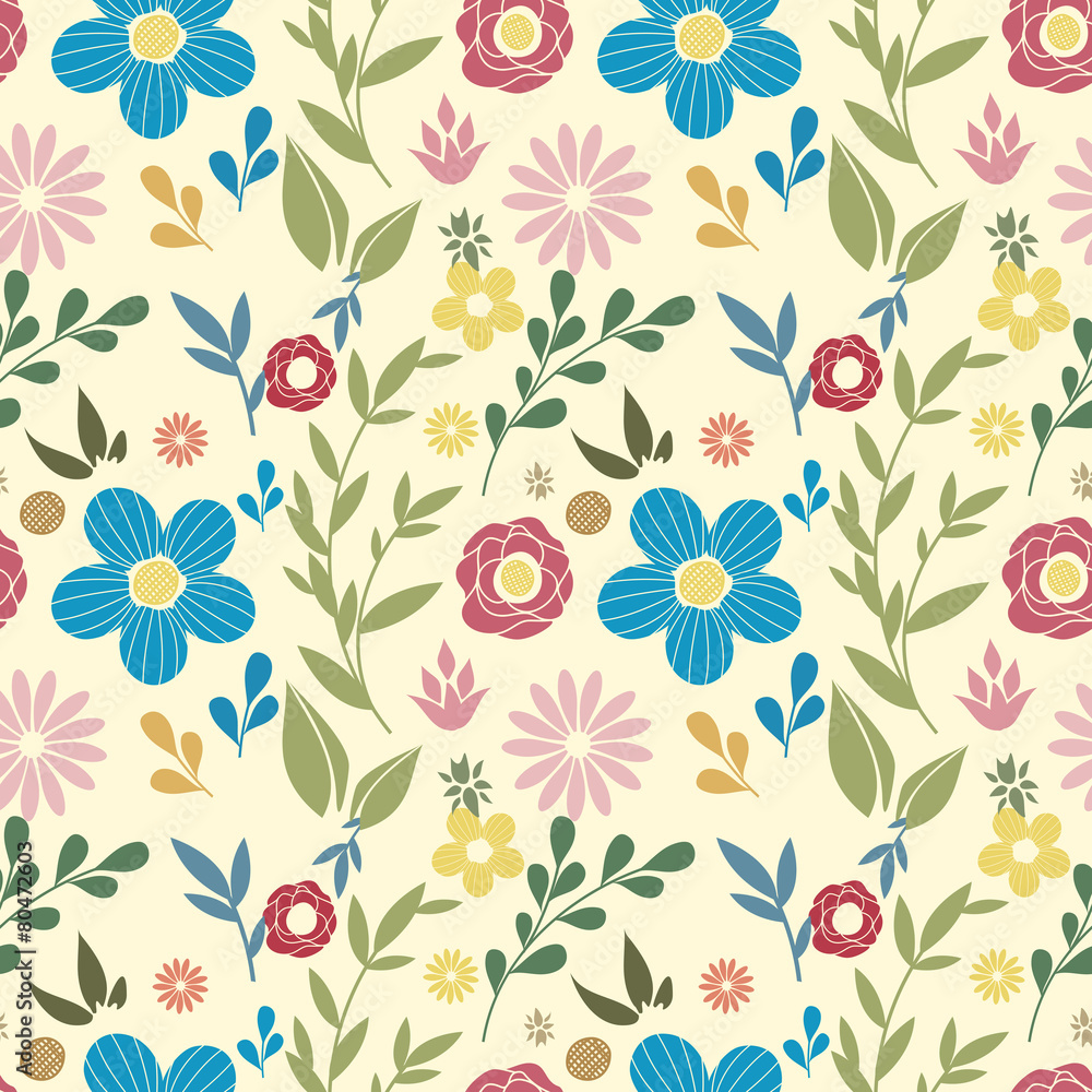 Flowers pattern