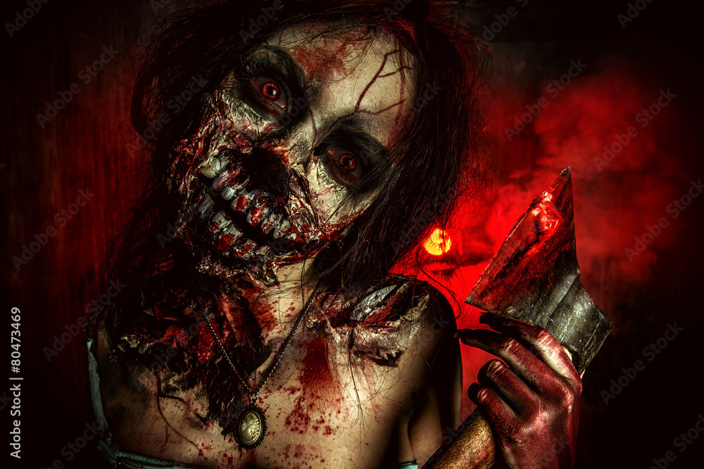 Obraz premium bloody evil