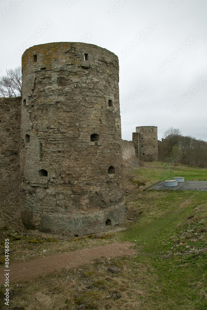 Old Ruined Castle Towers