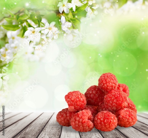 Heap. Sweet raspberry isolated on white background cutout