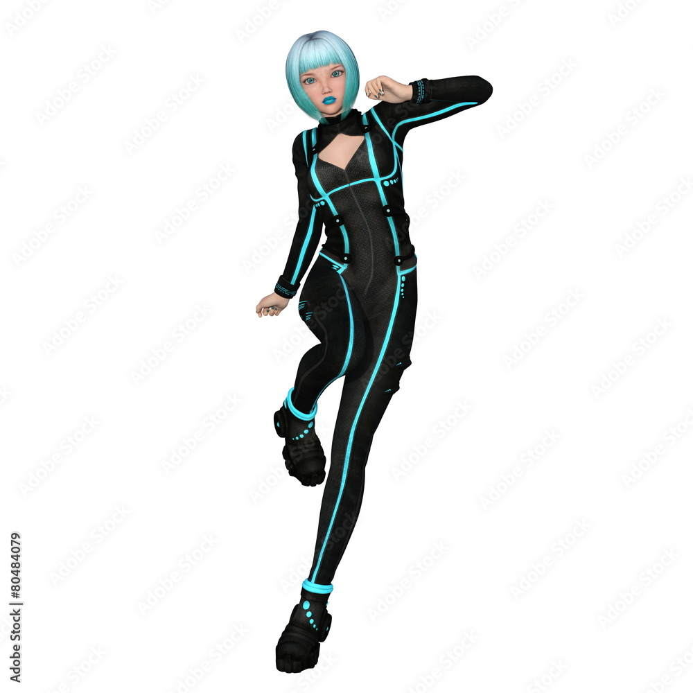 Obraz premium 女性戦士