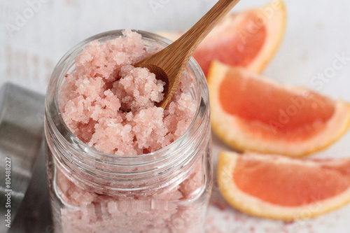 Citrus Himilayan Salt Scrub for Spa