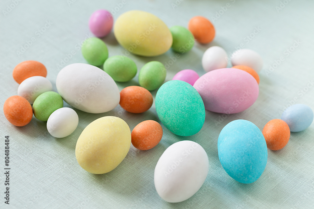 Sugar Chocolate Easter Eggs Sugar Chocolate Easter Eggs
