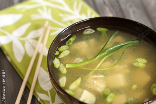 homemade miso soup