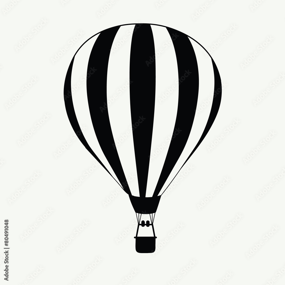 Obraz premium vector air balloon