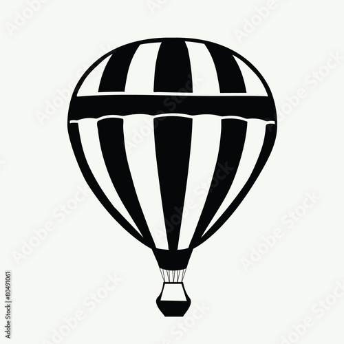 vector air balloon