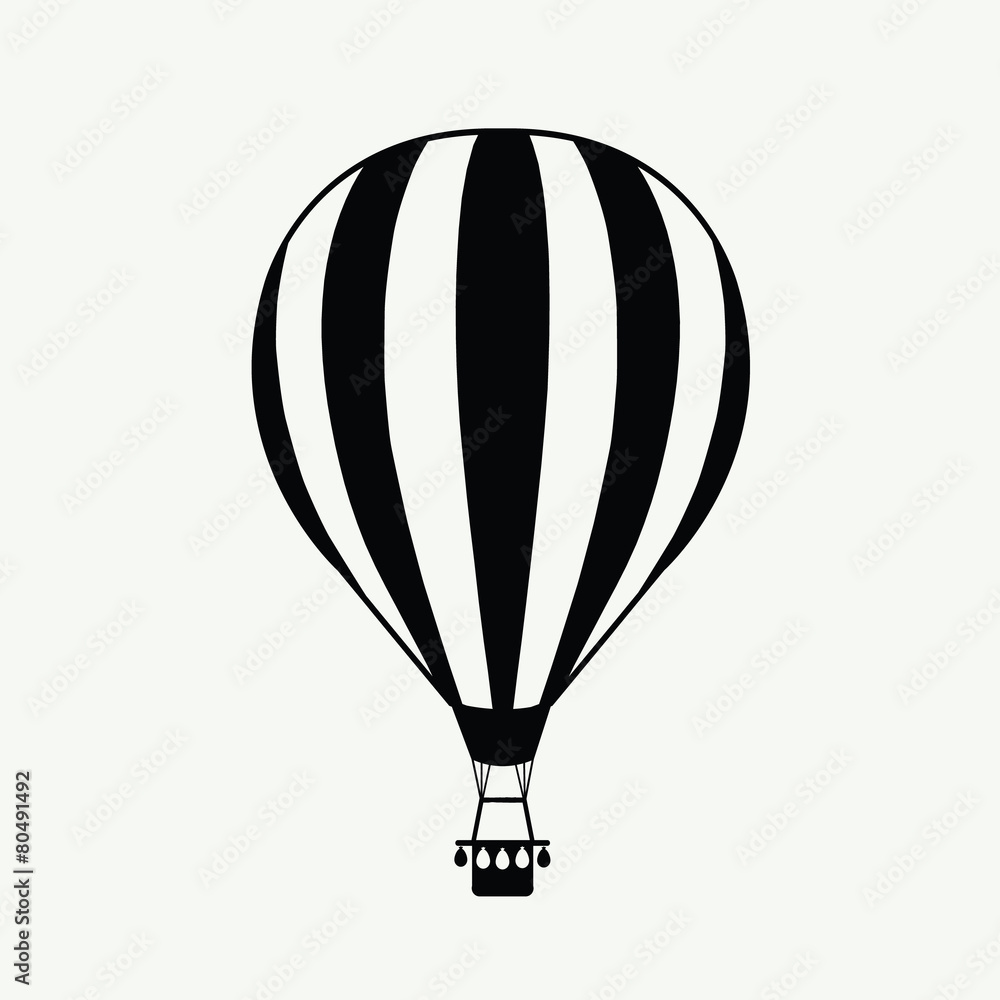 Obraz premium vector air balloon