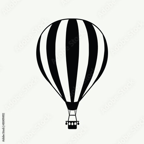 vector air balloon