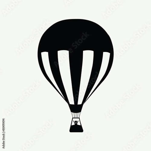 vector air balloon