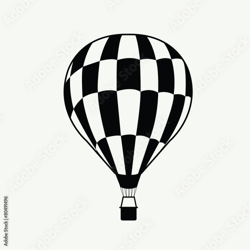 vector air balloon