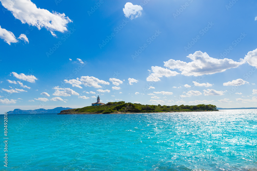 Fototapeta premium Plaża Playa de Alcudia Aucanada na Majorce