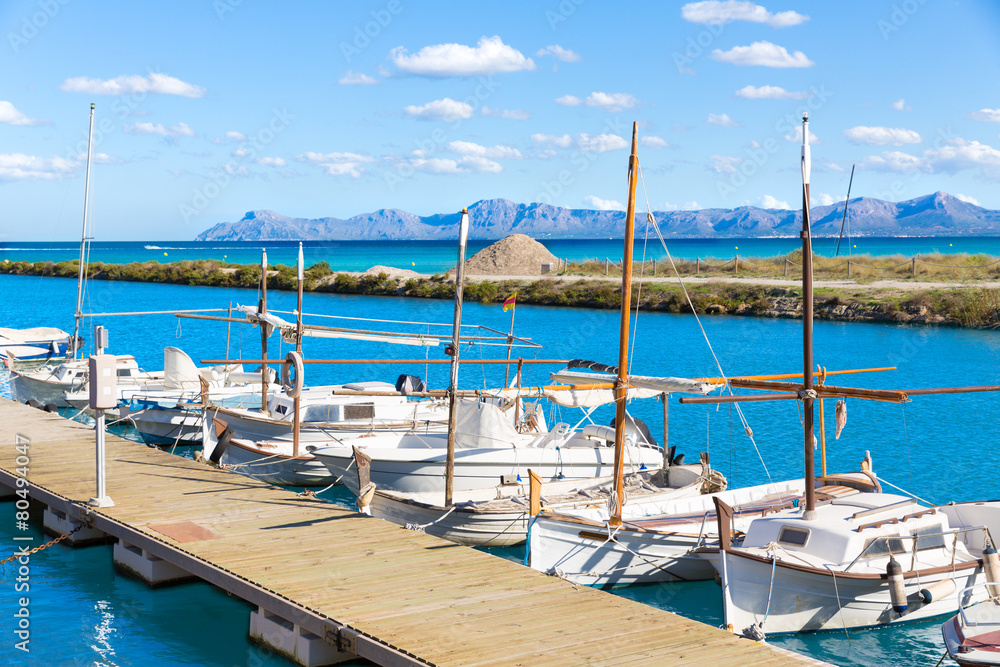 Platja de Muro Esperanza beach Alcudia Bay Majorca
