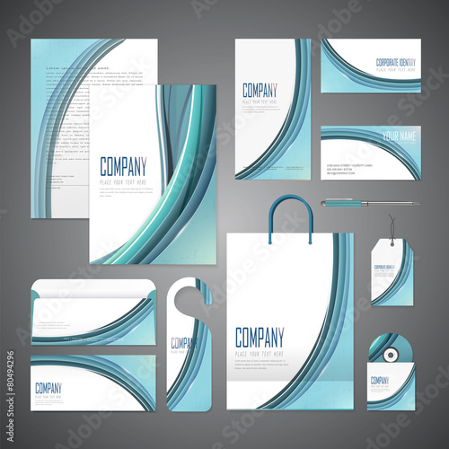 elegant corporate identity design