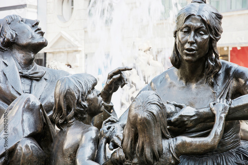 Marriage Carousel Fountain in Nuremberg city photo