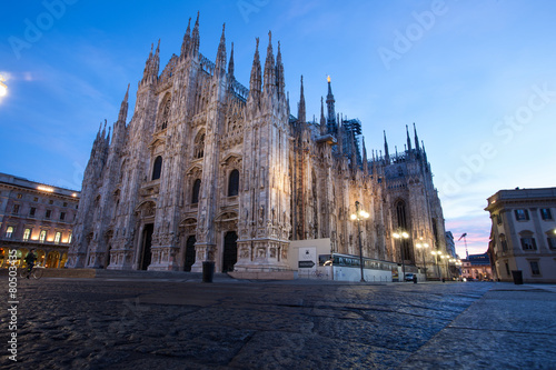 Duomo di Milano all'alba