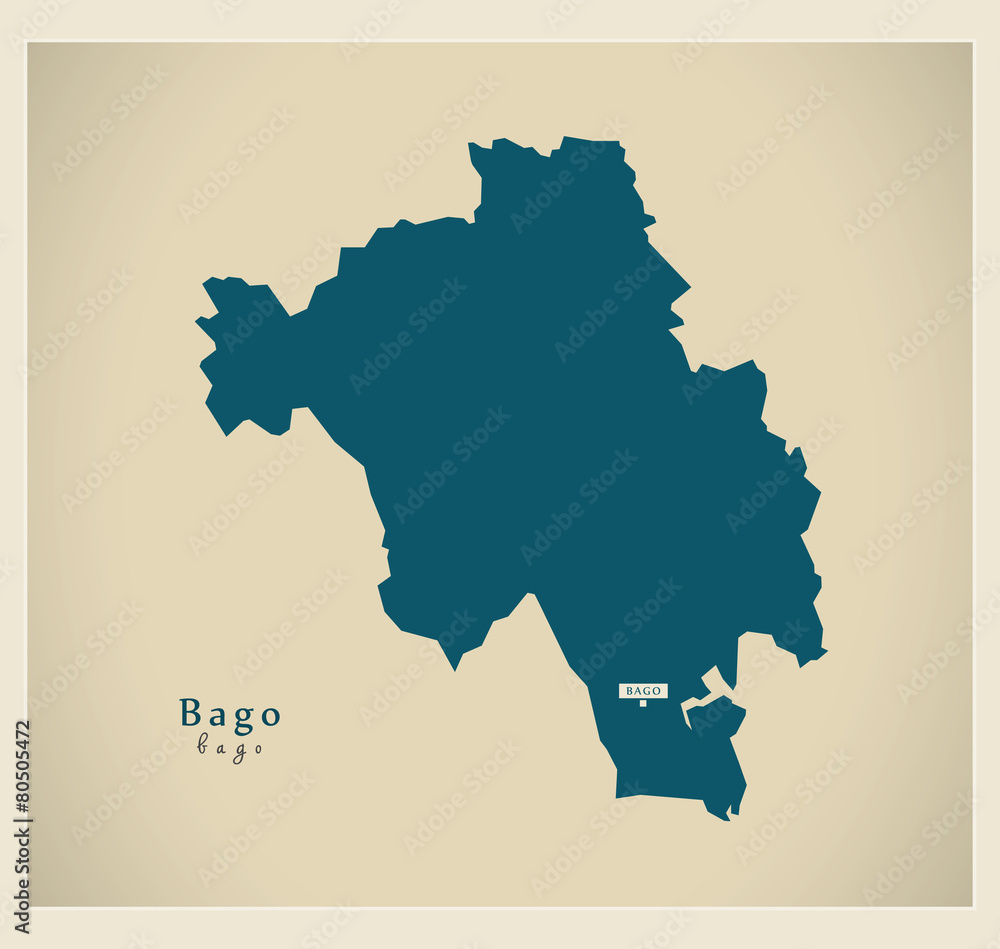 Modern Map - Bago MM