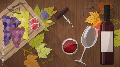 Wine tasting with food