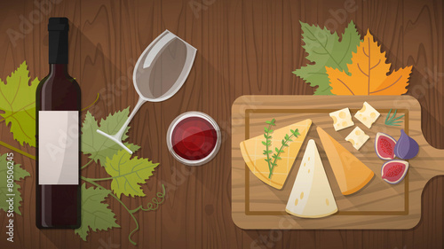 Wine tasting with food