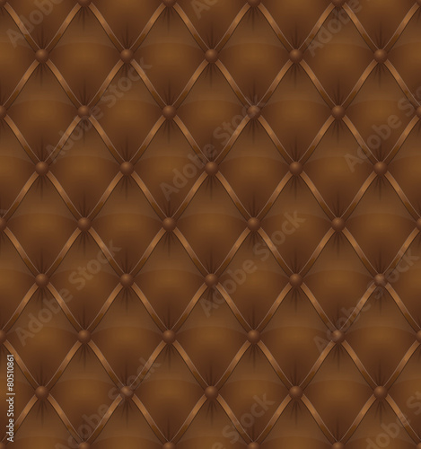 brown leather upholstery seamless background